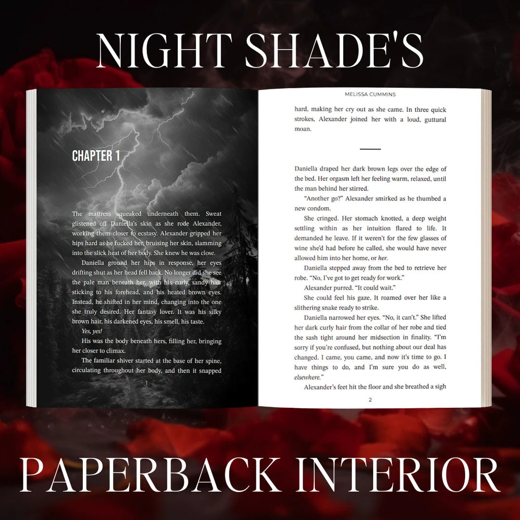 Night Shade Paperback - Dark Vampire Romance