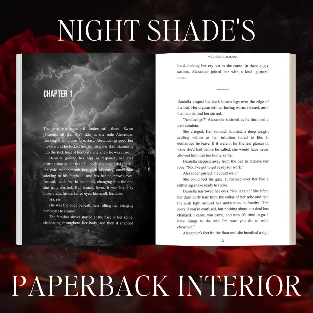 Night Shade Paperback - Dark Vampire Romance